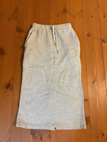 [ nano universe ] 그레이 슬릿 타이 트 스커트 F 사이즈