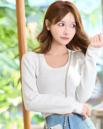 새상품급 Rady 스톤 니트탑