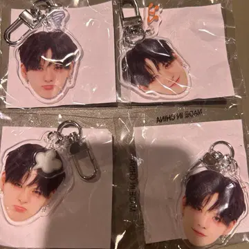 treasure 팝업 캡슐 토이 요시 얼굴 아크링 키링 희로애락