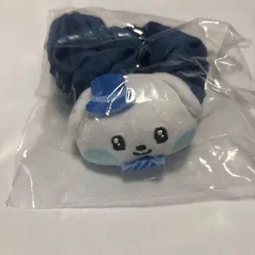 zeroni 데님풍 스크런치 니