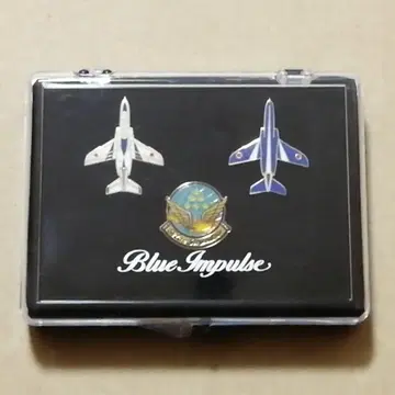 블루 임펄스 핀 배지 3개 세트