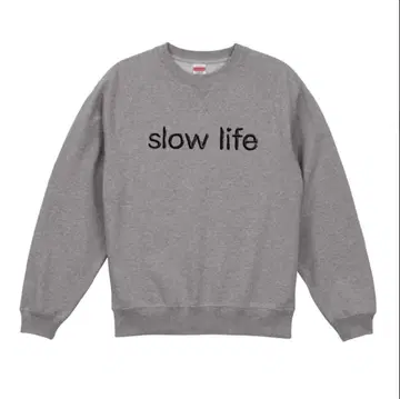 래글런 슬리브 맨투맨 XL 믹스 그레이 속기모 트레이닝복