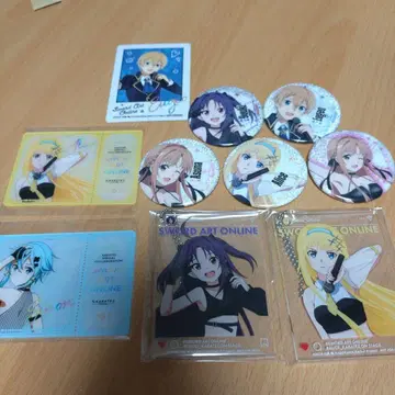 소드 아트 온라인 x 가라오케의 철인 콜라보 상품