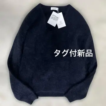 택 포함 새상품/뷰티앤유스 정가 1.4만 헤어리 V넥 니트 풀오버