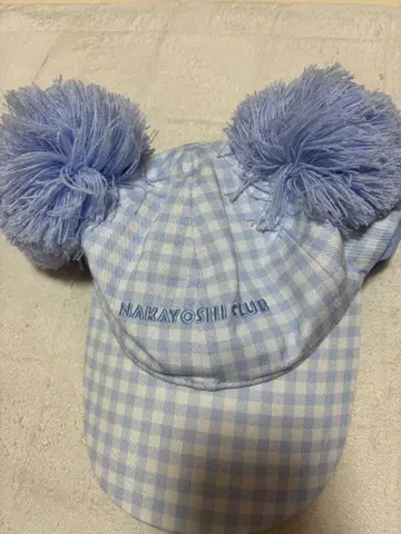 NAKAYOSHI CLUB 폼폼 포함 캡