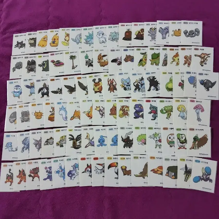 Pokemon Sticker Season 4 Bulk Sell