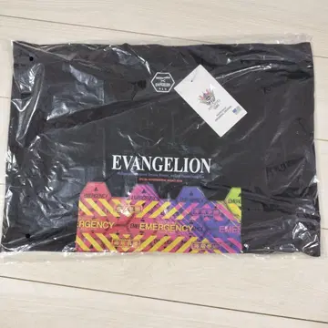 WORKMAN X EVANGELION 블랙 T셔츠