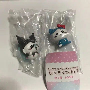 치이카와 x 산리오 캐릭터즈  피규어 치이카와 하치와레 토끼