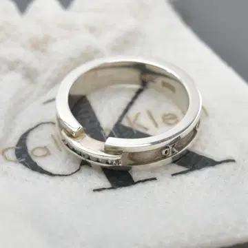 새상품 Calvin Klein 반지 SV 925 16.3mm/11호