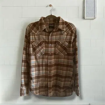 가격 인하 협상 대환영 [ Wrangler ] 체크 무늬 플란넬 셔츠