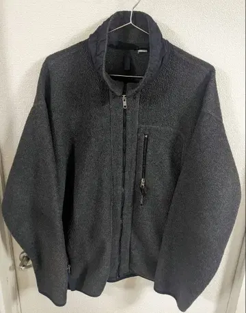 파타고니아 USA 빈티지 신틸라 플리스 차콜 그레이 L