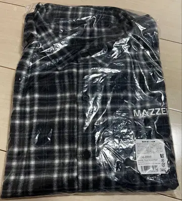 MAZZEL 'Royal Straight Flush' 체크 셔츠 L