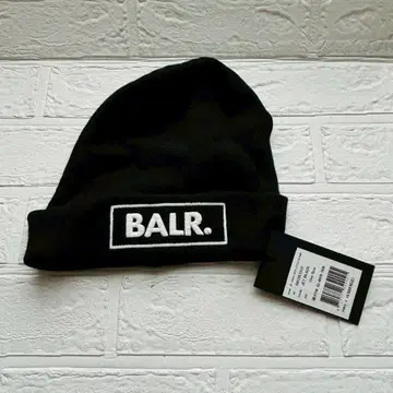 78 [ BALR. ] 볼러 BOX 로고 비니 모자 니트 모자