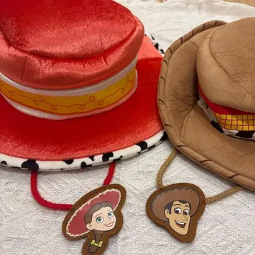 토이 스토리 제시 & 우디 모자 세트