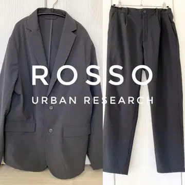 ROSSO urban research 캐주얼 수트 다크 그레이