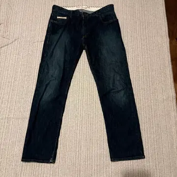 VANS 반스 다크 블루 스트레이트 데님 팬츠