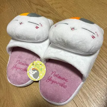 나츠메 우인장 냥코 선생님 슬리퍼 M-L