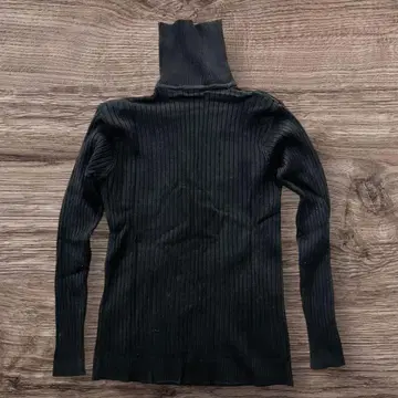 니트 스웨터 하이넥 블랙 남성용