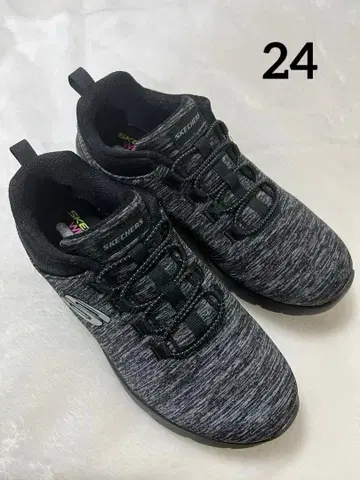 SKECHERS 스케쳐스 Memory Foam 스니커즈 블랙 24cm