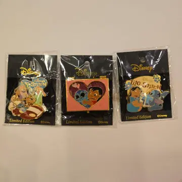 릴로 & 스티치 한정판 핀즈 3개 세트