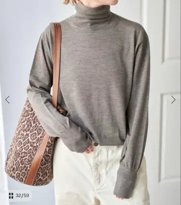 스픽 앤 스팬 18G 터틀넥 풀오버