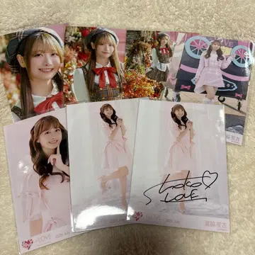 타키와키 쇼코 브로마이드 묶음 판매 친필 포함