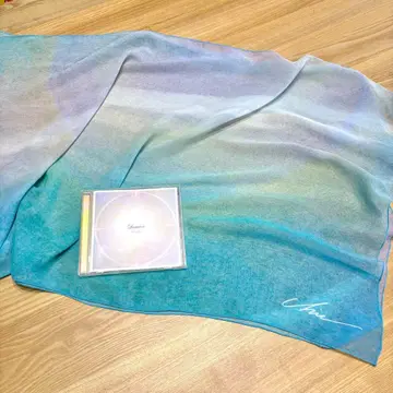 chieart 깃털 스카프 루미에르 치에아트 2세트