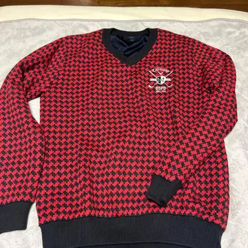 Callaway DSPD 하운드 투스 스웨터 L 사이즈