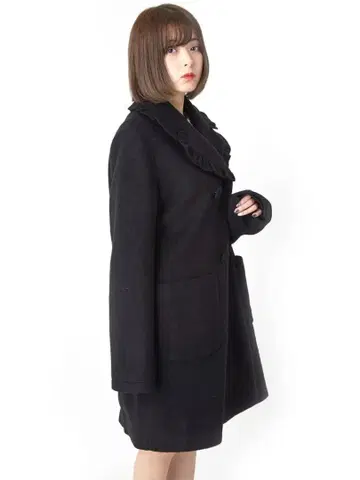 빅 실루엣 코트 앙크루즈