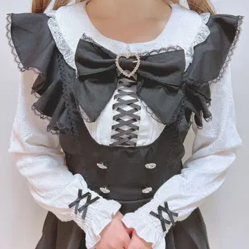 LIZLISA 프릴 스핀들 셋업