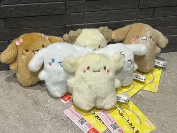 시나모롤 나란히 도미 프렌즈 마스코트 시나몬 프렌즈 6종 세트