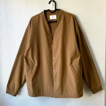 어반 리서치 써니 라벨 남성용 발수 V넥 가디건 브라운 L