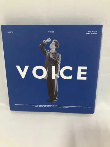 ONEW VOICE 미니 앨범 포토 카드 포함 온유 보이스 트레이딩 카드