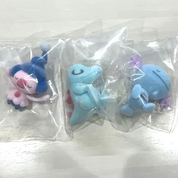 포켓몬 슬립 시안의 모래사장 와니노코 우파 마네네 3체 세트