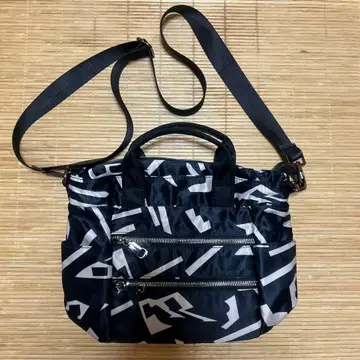 Bou Jeloud 기하학 패턴 숄더백 새상품