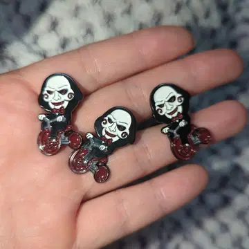 SAW 핀즈 핀 브로치 핀 배지 직쏘 빌리 인형 3종