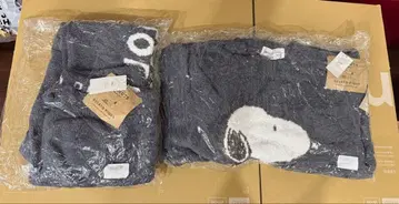 새상품 gelato pique SNOOPY 베비모코 룸웨어 상하의 네이비