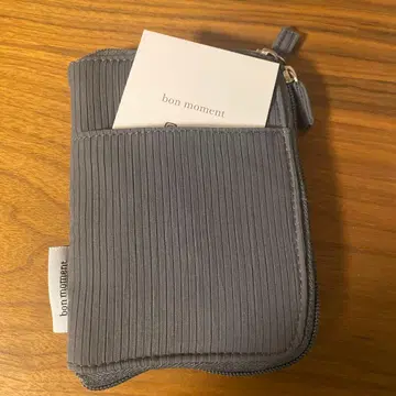 bon moment 봉모망 여행 고수가 되는 수첩형 미니 파우치 칸막이