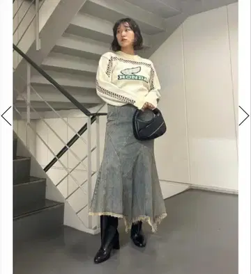 moussy 머메이드 스커트