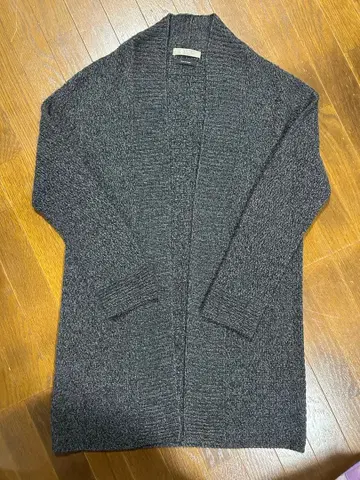 나노 유니버스 그레이 롱 가디건 일본제