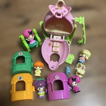 코에다짱 튤립의 집 버섯짱 나비짱 포도짱