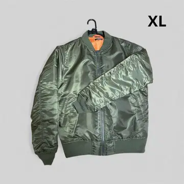 ZIP FIVE MA-1 자켓 그린 여성용 XL