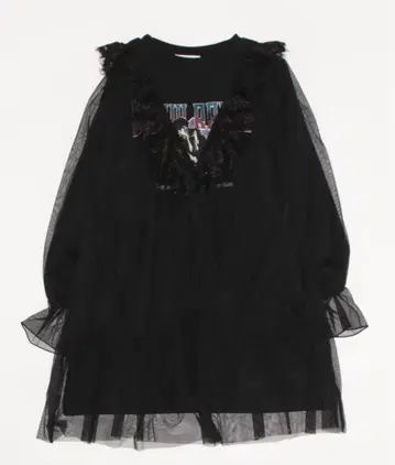 jouetie 도킹 튤 락 원피스