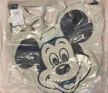 WCJ 미키 페이스 토트백 그레이