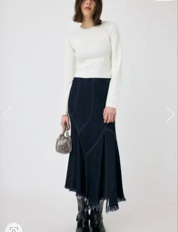 moussy 머메이드 스커트