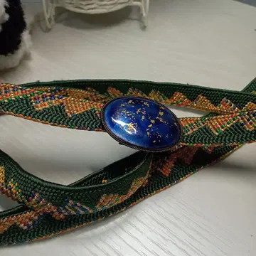 허리띠 후리소데 개성 있는 허리띠 파란 오비 고정 띠 포함