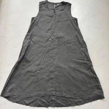 무인양품 원피스 린넨 슬리브리스 L (A880)