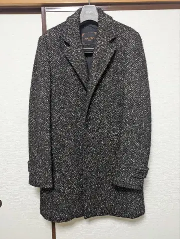 PALTO 체스터 코트 트위드 호시바