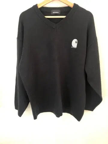 grandcanyon V넥 스웨터 블랙 L 사이즈 GDC