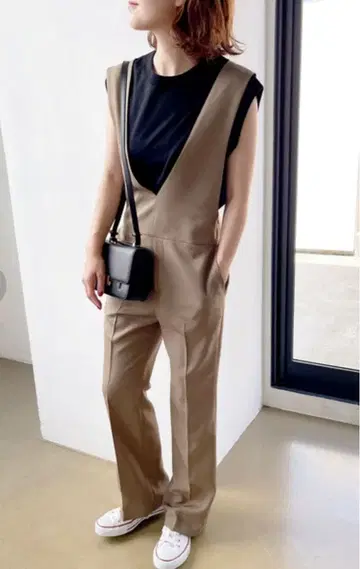 Spick & Span 울라이크 살로펫 팬츠 38 베이지